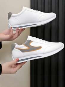 Fashion Women's Casual Sports Shoes, Lightweight And Breathable, With Soft And Shock-Absorbing Soles, Non-Slip Surface And Thick Soles, Suitable For Working And Running - 灰色 - 查看 3