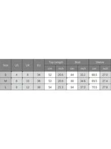 Women's Spring Autumn Knit Tops Solid Color Long Sleeve Drawstring Waist Knitwear - Black - View 6