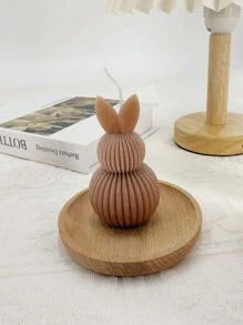 1pc Apple-Shaped Scented Candle, Winter Gift, Best Friend Gift, Handmade Decorative Candle, Women Gift, Holiday Gift, Creative Decoration - Multicolor - View 10