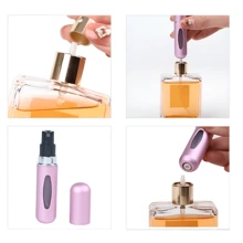 Mini Frasco Porta Perfume 5ML Recarregável Bolsa Viagem Portátil Cores Sortidas