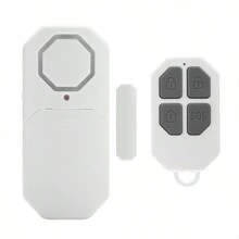 Remote Control Door And Window Alarm, Wireless 130dB High Decibel Security Alarm, Door And Window Anti-Theft And Anti-Burglary System, Home Security System, Door Magnetic Sensor, 5 Different Modes, SOS Device For Children And Elderly, Suitable For Home, Hotel, School, Office, Warehouse, Etc.