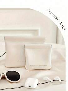 1/2Pcs 数据线收纳袋 自动闭合有线耳机随身包 电源充电器 口红袋 便携式收纳袋 旅行收纳袋，小型旅行线收纳袋，旅行必需品，旅行配件，手机线收纳袋 学校大学电子包 移动电源 便携式充电器 充电器盒 耳机盒 线袋 数码相机 相机包 相机包 - 彩色 - 查看 5