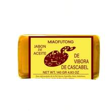 1 paquete de 140g de Jabón de Aceite de Serpiente de Cascabel para Limpieza y Baño, Jabón Artesanal para Control del Aceite, Prevención del Acné, Limpieza Básica y Alivio de la Piel