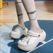 Crocs Men's And Women's Shoes, Sandals, Slippers, Bella Clog Outdoor Shoes, Clogs, Sandals, Slippers 210062-100 - White - View 5