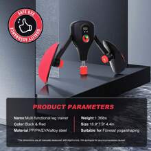 Thigh Master & Upper Body Exercise Equipment 77 LB, Adjustable Leg And Inner Thigh Strength Home Workout, Upper Body Exercise For Chest, Shoulder, Forearm, Bicep And Arm, Kegel Pilates For Men / Women