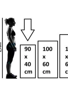 Home Exercise Mat, Pilates Yoga Gym, Nursery, Gymnastics - Rose Red - View 4