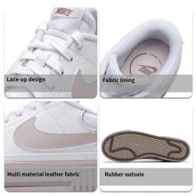 Nike 女鞋休閒鞋厚底鞋運動鞋低筒板鞋 WMNS COURT LEGACY LIFT DM7590-105 - 白/銀灰紫/煙灰紫紅 - 查看 7