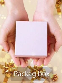 1 件时尚 925 银几何水滴戒指适合女士日常服装派对配饰高级复古派对精美珠宝礼物 - 水滴方形 - 查看 12