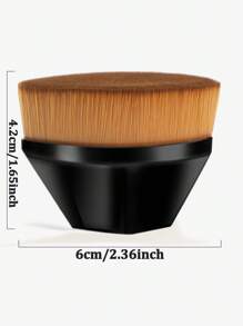 55号粉底刷 多功能便携无痕化妆刷 无粉软毛美妆工具（黑色），粉底刷，遮瑕刷，腮红刷，修容刷，腮红刷，古铜粉刷，散粉刷，粉底刷，腮红刷，赠品 - 黑色 - 查看 8