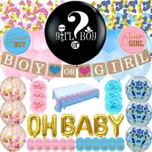 Set de 72 piezas/48 piezas/24 piezas de etiquetas adhesivas para revelar el sexo del bebé para invitaciones de fiestas y juegos de votación, etiquetas para fiestas de revelación del sexo, baby shower, decoraciones (fáciles de pelar y pegar), etiquetas autoadhesivas, etiquetas de votación para baby shower, paquete de etiquetas de sellado redondas - Multicolor - Ver 7