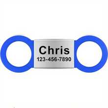 Personalized Engraved Pet Dog Tag - Quiet Slide Style ID Tag, Suitable For Small, Medium, Large Dogs And Cats - Customized Name Tag - Perfect Gift For Pet Lovers Ornamental Stylish,Fashion,Colorful,Vintage,Cute,Contracted,Cuties Custom,Unique,Customized,Personalized Pet For Anniversaries,For Birthdays,Customized Pet Collars, Leashes & Harnesses,Easy Comfort