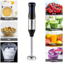 5-In-1 Hand Immersion Blender 1000w Entire Stainless Steel Blender Baby Food - US A Type Plug(110-127V) - View 8