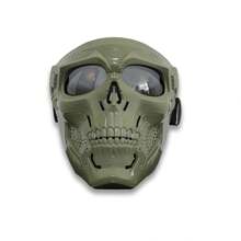 Motorcycle Face Mask Windproof Riding Glasses Ski Goggles Retro Harley Face Mask Outdoor Protective Goggles Off-Road Goggles - one-size - View 15