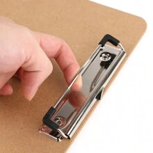 5X Quality Hanging A4 File Clipboard Folder With Clip Hole For Office School Warehouse - Wood - View 9