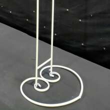 Futchoy 2.3M Bow Wedding Arch Flowers Balloon Frame Metal Scaffolding Stand Decor Stand - 白色 - 查看 10