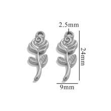 5 件不锈钢时尚太阳心丘比特蝴蝶结吊坠 DIY 项链耳环珠宝配饰制作 - 吊墜 - 查看 14