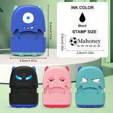 Customized Waterproof Name Stamp For Fabrics And Garments – High-Quality Personalized Labeling Solution For Clothes, Bags, And Home Essentials, Easy-To-Use Stamp With Long-Lasting Results, Perfect For Travel, Laundry, And Organizing Belongings Gifts Birthday Graduation,Multi-Functional,Adjustable, Anti-Mold,Ornamental,Adhesive,Reusable,Cute,Stylish,Adorable,High-Quality,Colorful,Custom,Unique,Personalized,Ideal Gifts For Him,Ideal Gifts For Her,Her,Boyfriend,Girlfriend,Dad,Mom,Family,Friends,Son,Daughter,Kids,For Anniversaries,For Birthdays,For Housewarming,For Graduation,Kitchen,Dining Room,Bedroom,Office,Living Room,Home,Garden,Tea Room,Home Refresh,Warm Ambience,Home & Living,Customized Crafts