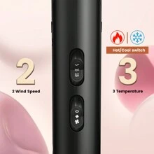 UKLISS Negative Ions High Speed Hair Dryer, Hair Blow Dryer With Diffuser - UK Plug(220-240V) - View 6