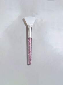 Set de 4 piezas de brochas de silicona para mascarillas faciales, perfectas para aplicar máscaras de lodo, arcilla y carbón, set de brochas para mascarillas faciales con purpurina - Multicolor - Ver 5