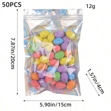 50 stuks 3cm diverse kleuren schuim eieren, geschikt voor paasfeest decoratie, doe-het-zelf knutselen, geschenken, huisdecoratie