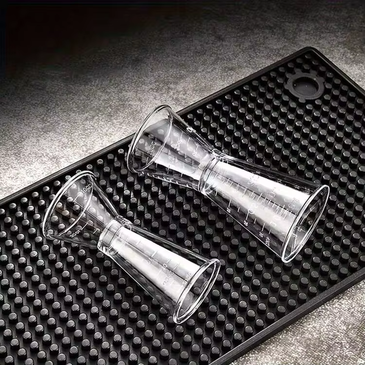 2pcs/Set 40/10CC Transparent Measuring Cup, Party Cocktail Shaker, Ounce Cup Measuring Tool, Kitchen Bar Accessories, Wedding And Birthday Supplies, Home And Party Decorations - Multicolor - View 7