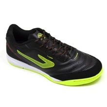 Tênis Futsal Topper Dominator TD Profissional TP0326 - Preto/Amarelo - Visão 3