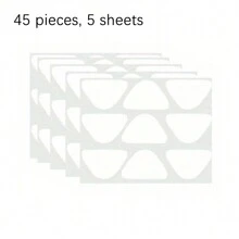 Face & Forehead Wrinkle Patches - Mini Anti Wrinkle Facial Patches To Smooth Eye, Mouth, Forehead Wrinkles - Non-Silicone Face Tape For Fine Wrinkles Between Eyes & Face - White - View 7