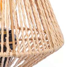 Well Home Wellhome - Lampada in corda naturale Jily. Spedizione gratuita entro 24/72 ore - Multicolore - Visualizzare 5