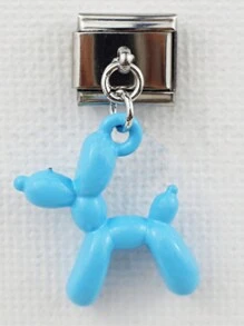New Italian Style Modular Bracelet Pendant Series Balloon Hanging Dog Series Personalized Assembly Chain - Multicolor - View 7