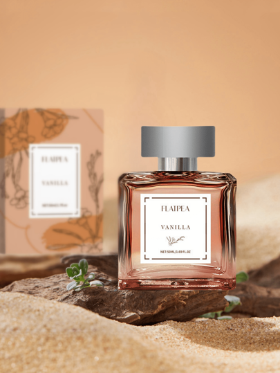 1PC Vanilla Perfume For Women 1.69oz Milk Vanilla Fragrance Light Fragrance Lasting Fragrance Alcohol-Free Travel Portable Size Ideal Gift For Women/Valentine's Day Gift/Birthday Gift