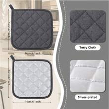 8 件/套耐热厨房锅垫，带罐子三脚架，适合日常烹饪和烘焙 - 彩色 - 查看 2