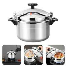 XIANXUS Family Small Mini Pressure Cooker, Pressure Cooker, Aluminum Alloy Pressure Cooker - Silver - View 4