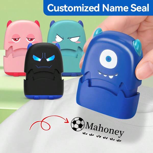 Carimbo de nome à prova d'água personalizado para tecidos e roupas - Solução de etiquetagem personalizada de alta qualidade para roupas, bolsas e itens essenciais para a casa, carimbo fácil de usar com resultados duradouros, perfeito para viagens, lavanderia e organização de pertences Presentes de aniversário, formatura, multifuncional, ajustável, durável, antimofo, ornamental, adesivo, reutilizável, fofo, elegante, adorável, de alta qualidade, colorido, personalizado, exclusivo, personalizado, presentes ideais para ele, presentes ideais para ela, para ela, namorado, namorada, pai, mãe, família, amigos, filho, filha, crianças, para aniversários, para aniversários, para inauguração de casa, para formatura, cozinha, sala de jantar, quarto, escritório, sala de estar, casa, jardim, sala de chá