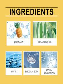 100ml Fruit & Vegetable Cleaning Liquid, Gently Removes Grease, Cleans Dishware, Multi-Purpose Cleaning Agent, Natural Plant-Based Ingredients, Safe Effectively Removes Dirt, Keeps Fruits & Vegetables Fresh & Hygienic, No Harmful Chemicals, Safe For Whole Family, Fresh Fragrance, Makes Cleaning Process Enjoyable - Multicolor - View 6