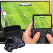 EVA Carrying Case For R36S / RG353V / XU10 / RG35XX / RG353VS Handheld Game Console, RG353V / RG35XX Portable Game Console Storage Case, Retro Game Console Carrying Bag(Box Only) - Black - View 2