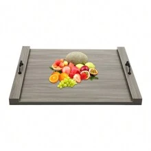 Noodle Board Stove Cover-Wood Stove Top Covers W/Handles For Electric Stove - 灰色 - 查看 1