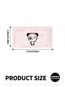 BROS Wet Wipes Pink Disposable 1/25/50pcs Portable Wet Wipes,Compact Portable, Extractable Cleaning Sanitary Wipes, Suitable For Daily Cleaning And Outdoor Camping.Travel Hand And Mouth Cleaning, Mini Portable Wet Wipes For Hand And Oral Cleaning - Non-Woven Outdoor Body Care Wet Wipes, Daily Hygiene Cleaning, Suitable For Men And Women