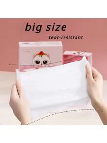 BROS Wet Wipes Pink Disposable 1/25/50pcs Portable Wet Wipes,Compact Portable, Extractable Cleaning Sanitary Wipes, Suitable For Daily Cleaning And Outdoor Camping.Travel Hand And Mouth Cleaning, Mini Portable Wet Wipes For Hand And Oral Cleaning - Non-Woven Outdoor Body Care Wet Wipes, Daily Hygiene Cleaning, Suitable For Men And Women