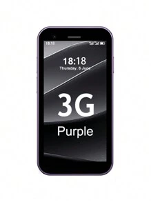 SOYES هاتف ذكي SOYES XS15 3G صغير الحجم 3.0 إنش شاشة أندرويد 8.1 ، 2 جيجا بايت رام ، 16 جيجا بايت رام، ثنائي شريحة سيم، متوافق مع متجر بلاي ،هاتف 3G للفتيات حجم صغير