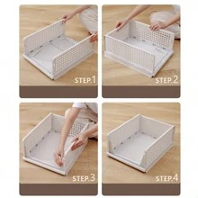 1pc Closet Storage Drawer Organizer Box, High Capacity Foldable Clothing Storage Container With Dividersbedroom,Organizer,Organiser,Home Storage,White T Shirt Women,Black Pants Women,Ladies Winter Clothes,Dress,Winter Clothes For Ladies,Elegant Woman Dresses,White Shirt For Ladies,Long Sleeve,White Jumpsuit For Women,Spring Dresses For Women,Spring Outfits For Women,Spring,Spring Clothes,Minimalist,Summer Tops