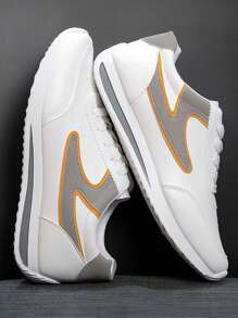 Fashion Women's Casual Sports Shoes, Lightweight And Breathable, With Soft And Shock-Absorbing Soles, Non-Slip Surface And Thick Soles, Suitable For Working And Running - 灰色 - 查看 7