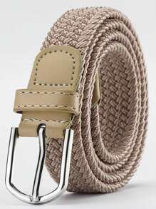 1 休闲弹力编织不锈钢扣带，适用于女士裙子和裤子，时尚多功能弹力装饰带，波西米亚风格腰带夏季、学校秋季、秋季、万圣节 - 彩色 - 查看 11