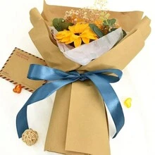 8 Rollos Listón Satinado De Doble Cara Popotillo 4cm*180m - colores mezclados - Ver 4