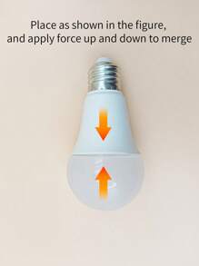 1 个灯泡形储蓄罐，隐藏式储物保险箱，用于隐藏金钱、珠宝、贵重物品 - 彩色 - 查看 7