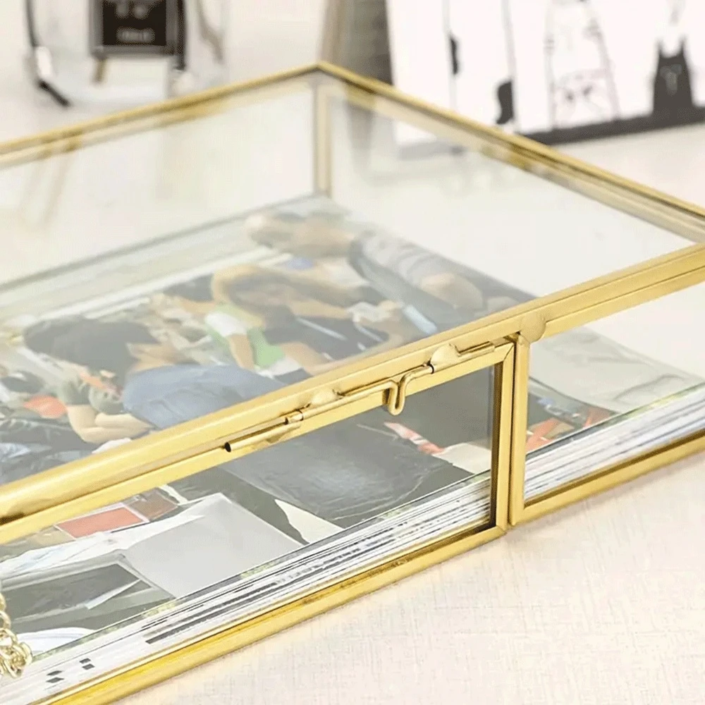 Luxe Boîte à Bijoux Créative Faite Main InsFashion Pour Le Décor