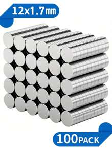 30 Pcs Super Strong Neodymium Disc Magnets,Small Magnets Heavy Duty, Mini Round Rare Earth Magnets. Best Gifts - Multicolor - View 8