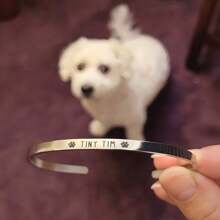 Your Own Text, Customized Cuff, Custom Bracelet, Inspirational Gift, Engraved Cuff, Personalize Bracelet, Custom Name Jewelry, Skinny Bangle - Multicolor - View 6