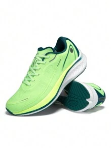 baasploa 1pc Men's Lightweight Cushioning Running Shoes High Performance Modern Simple Fashion Men's Outdoor Sports Non-Slip Mesh Men's Running Shoes