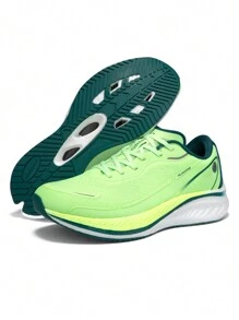 baasploa 1pc Men's Lightweight Cushioning Running Shoes High Performance Modern Simple Fashion Men's Outdoor Sports Non-Slip Mesh Men's Running Shoes