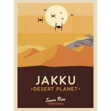 1PC Modern Star Planet Posters Galaxy Attraction Wall Art Canvas Paintings And Print Movie Wars Cover Landscape For Room Home Decor No Frame - Multicolor - View 32